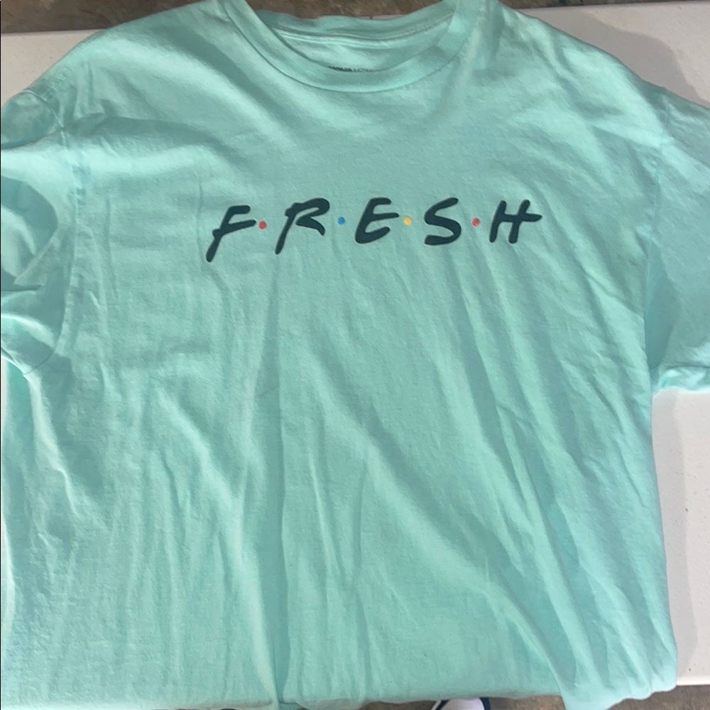 Mint Green Graphic Tee